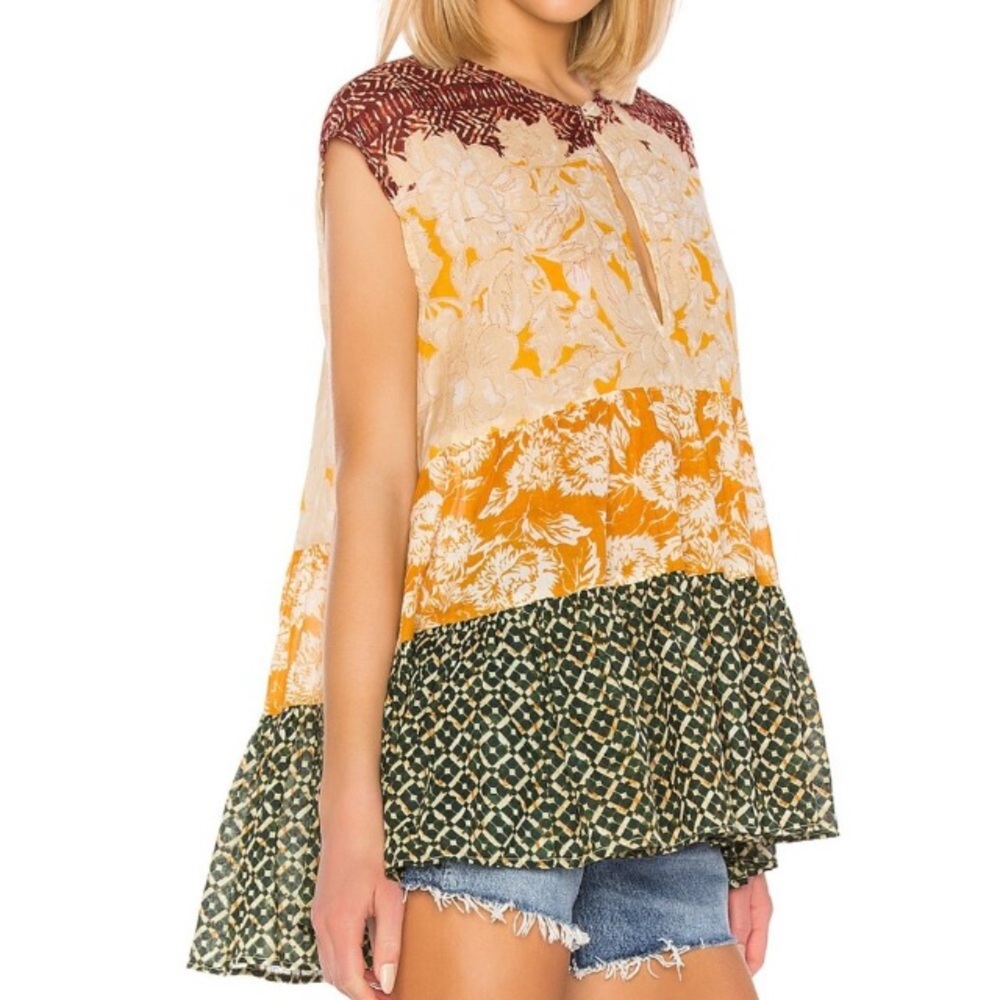 NWT!  Free People Gotta Have You Tunic Top tiered.